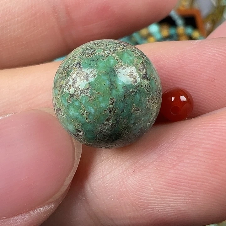 南红玛瑙未镶嵌配饰卡13.8