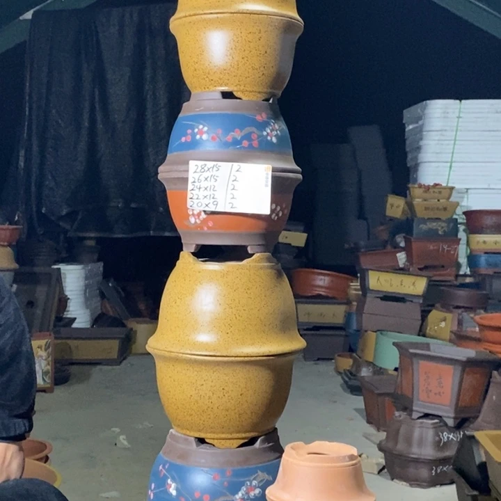 紫砂花盆紫砂紫砂