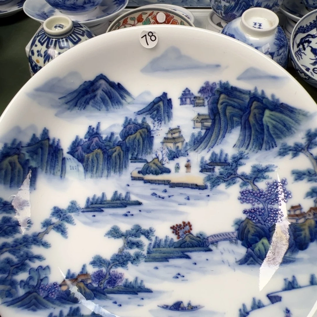 陶瓷景德镇纯手工纯手绘茶具木木78