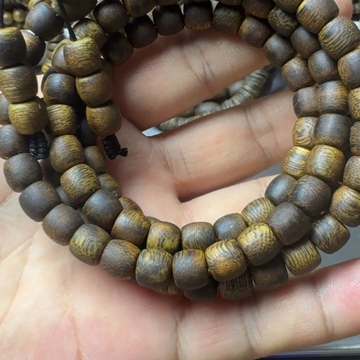 沉香手串树张勺子手串19克加