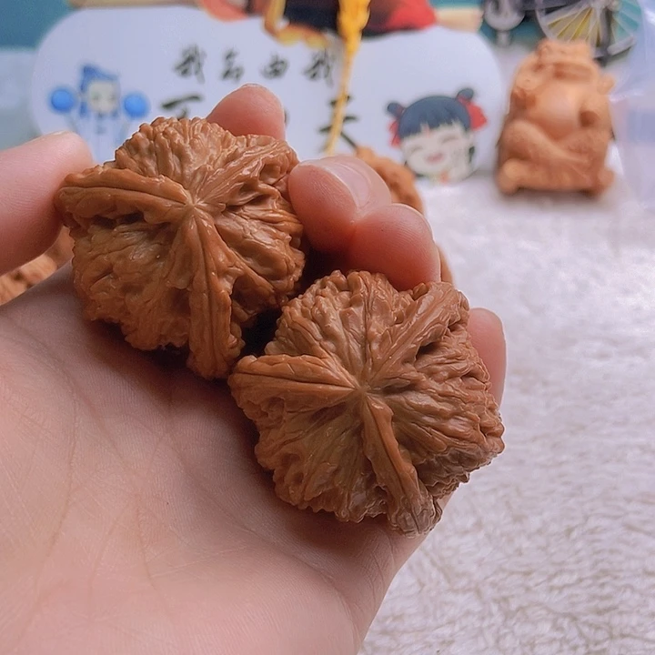 吊坠文玩核桃哎*三棱