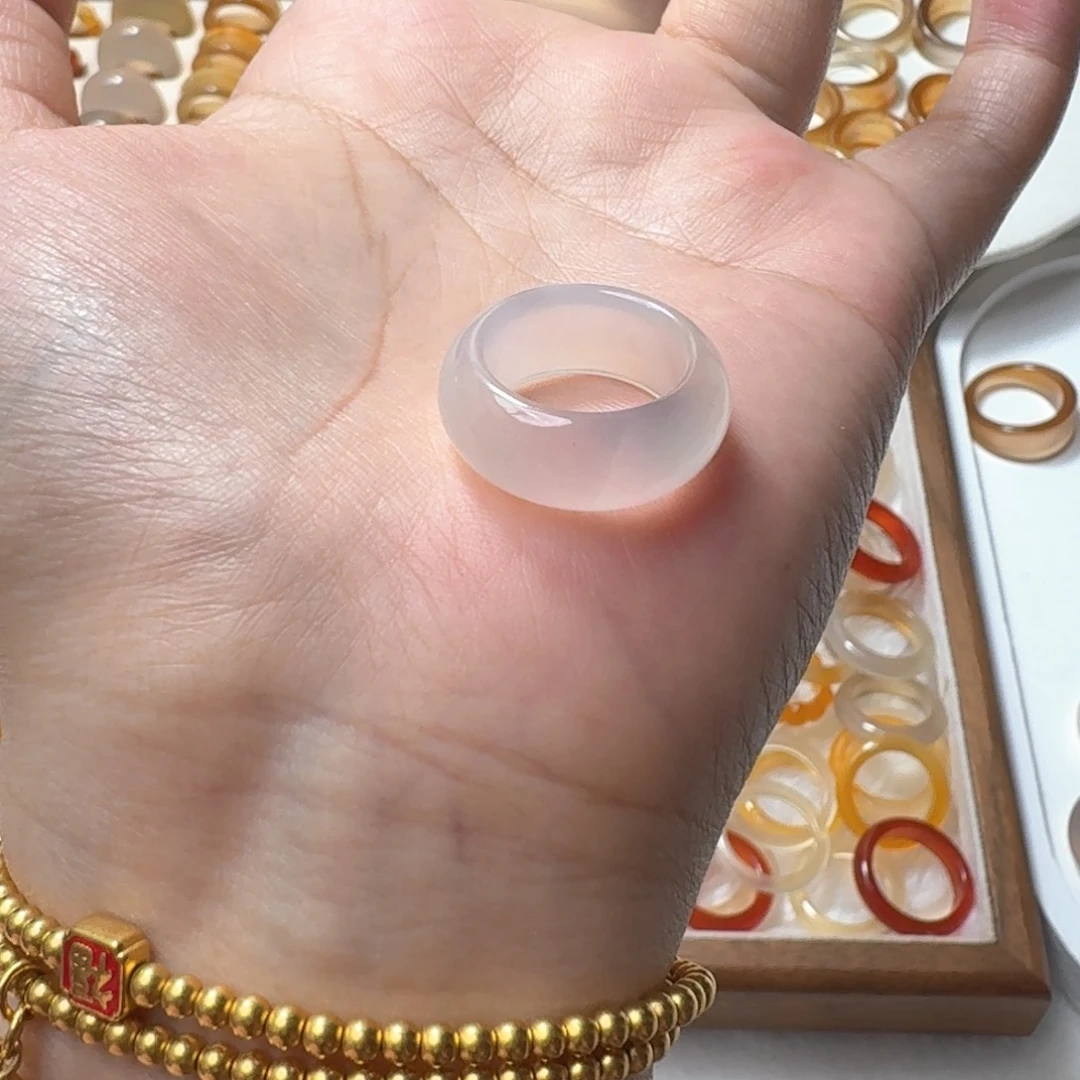 未镶嵌戒指玛瑙/玉髓385港9