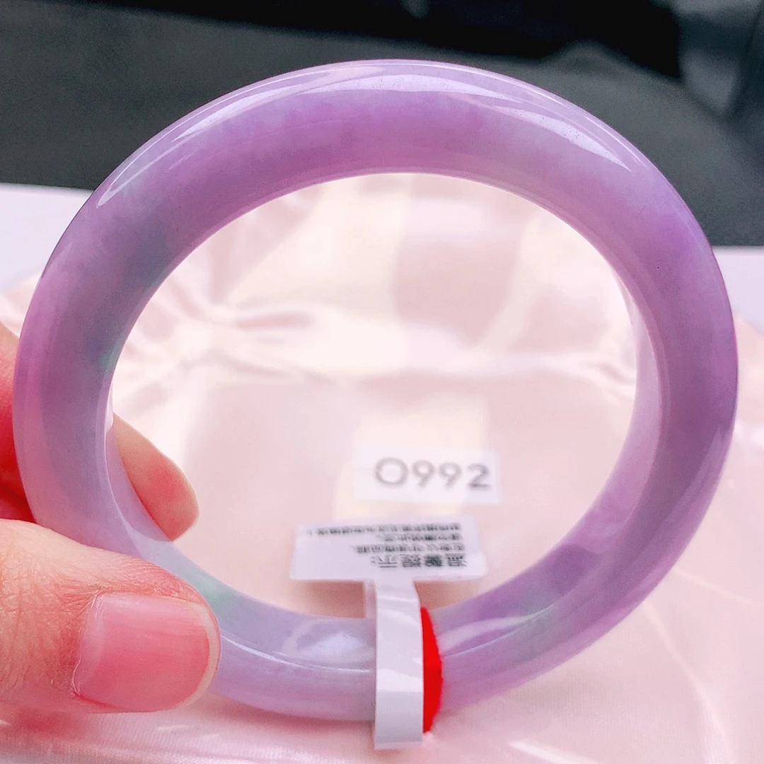 翡翠未镶嵌手镯缅甸天然a货翡翠手鐲