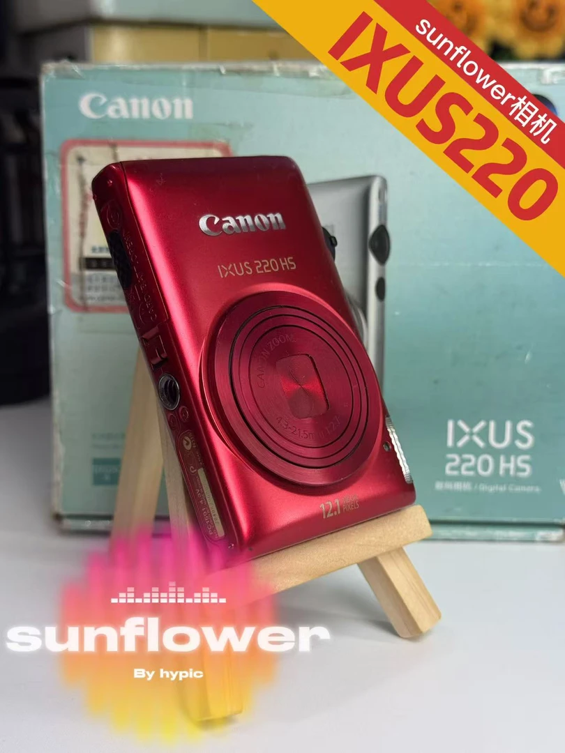 95新 Canon/佳能 IXUS220 1200万像素 5倍光学变焦