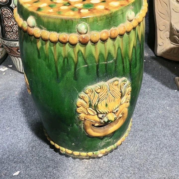 瓦当摆件摆件茶桌茶台陶瓷九****品