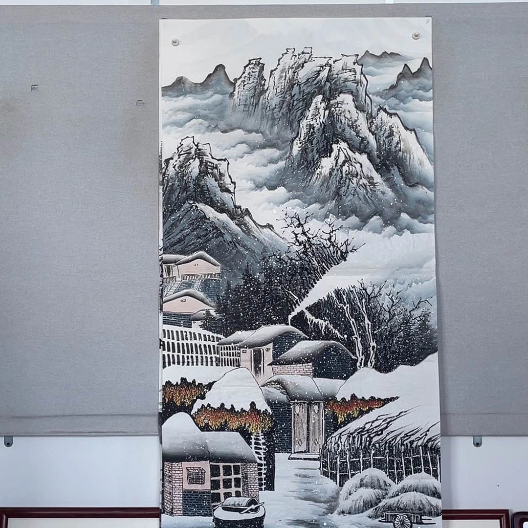 国画山水画作品欣赏8