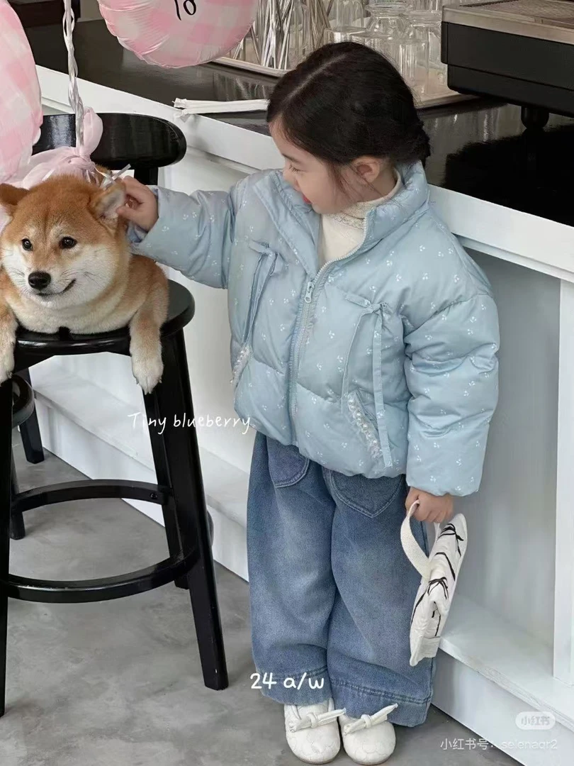 【饼干三防羽绒服-实体品牌No退换】萝拉实体品牌童装