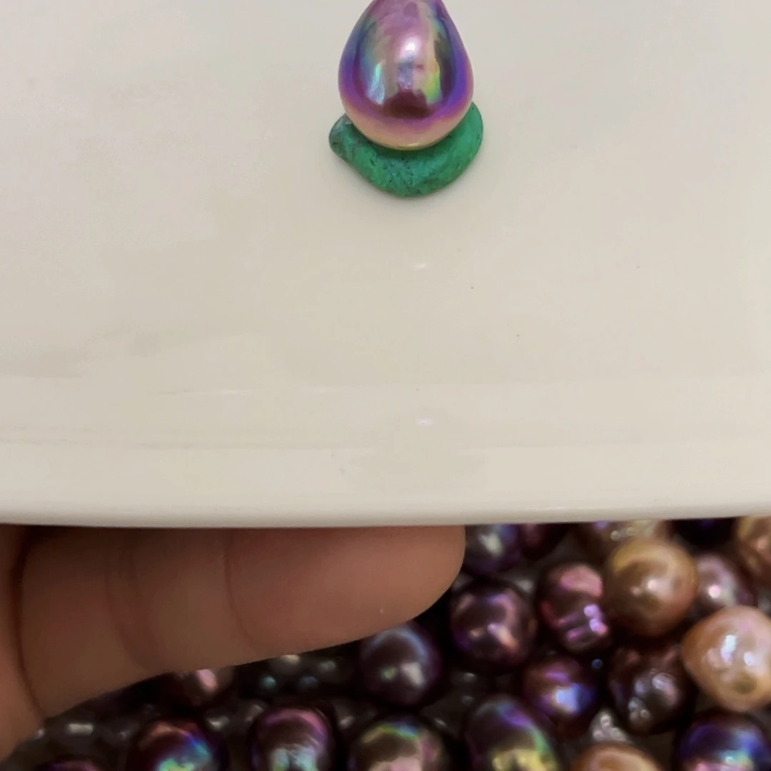 淡水珍珠颈饰银S925镶嵌晚***—