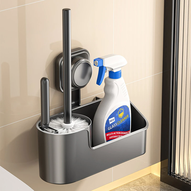 吸盘马桶刷家用无死角卫生间洗厕所神器2025新款壁挂马桶专用刷子