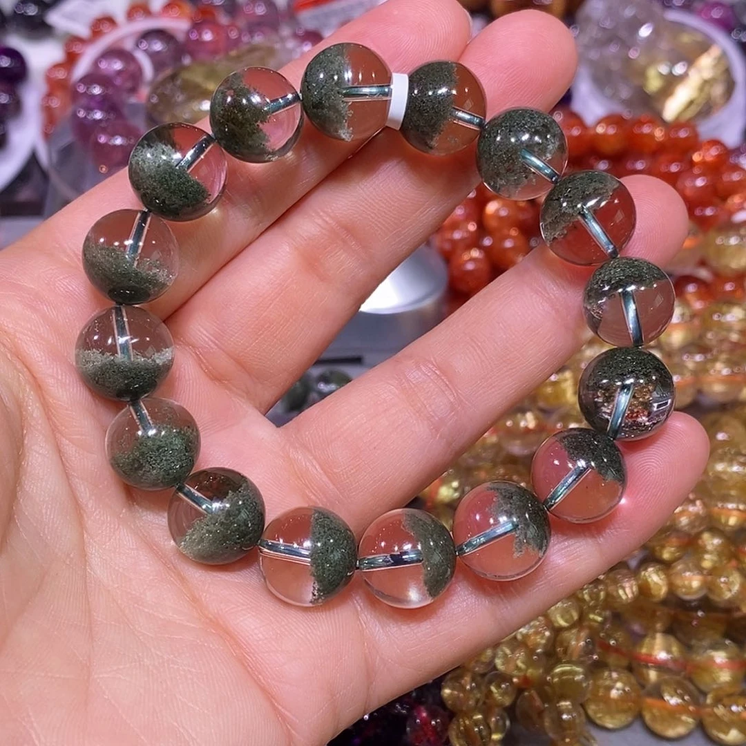 未镶嵌大型摆件（非配饰）水晶绿幽灵12.8