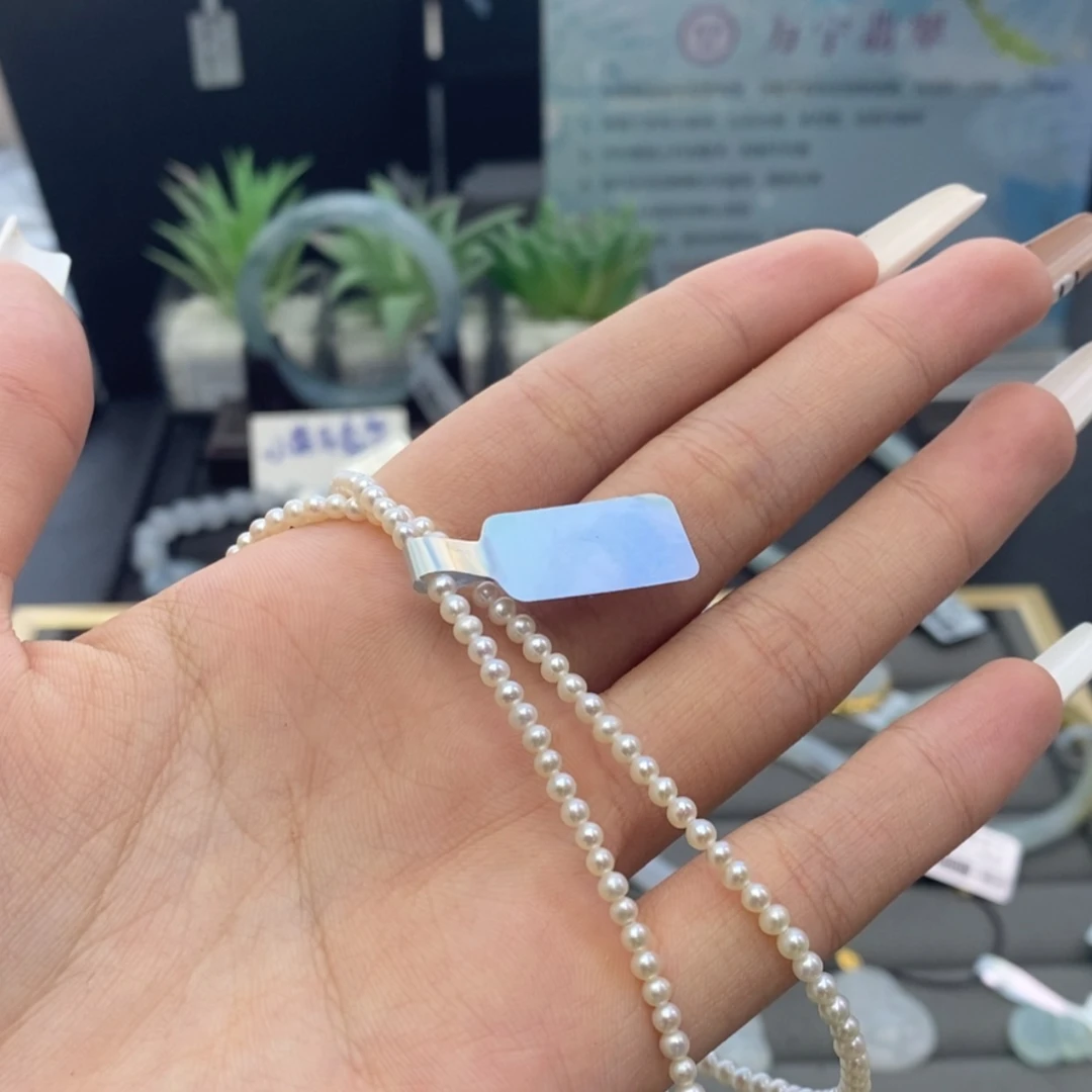 【闪购商品】颈饰银S925镶嵌淡水珍珠