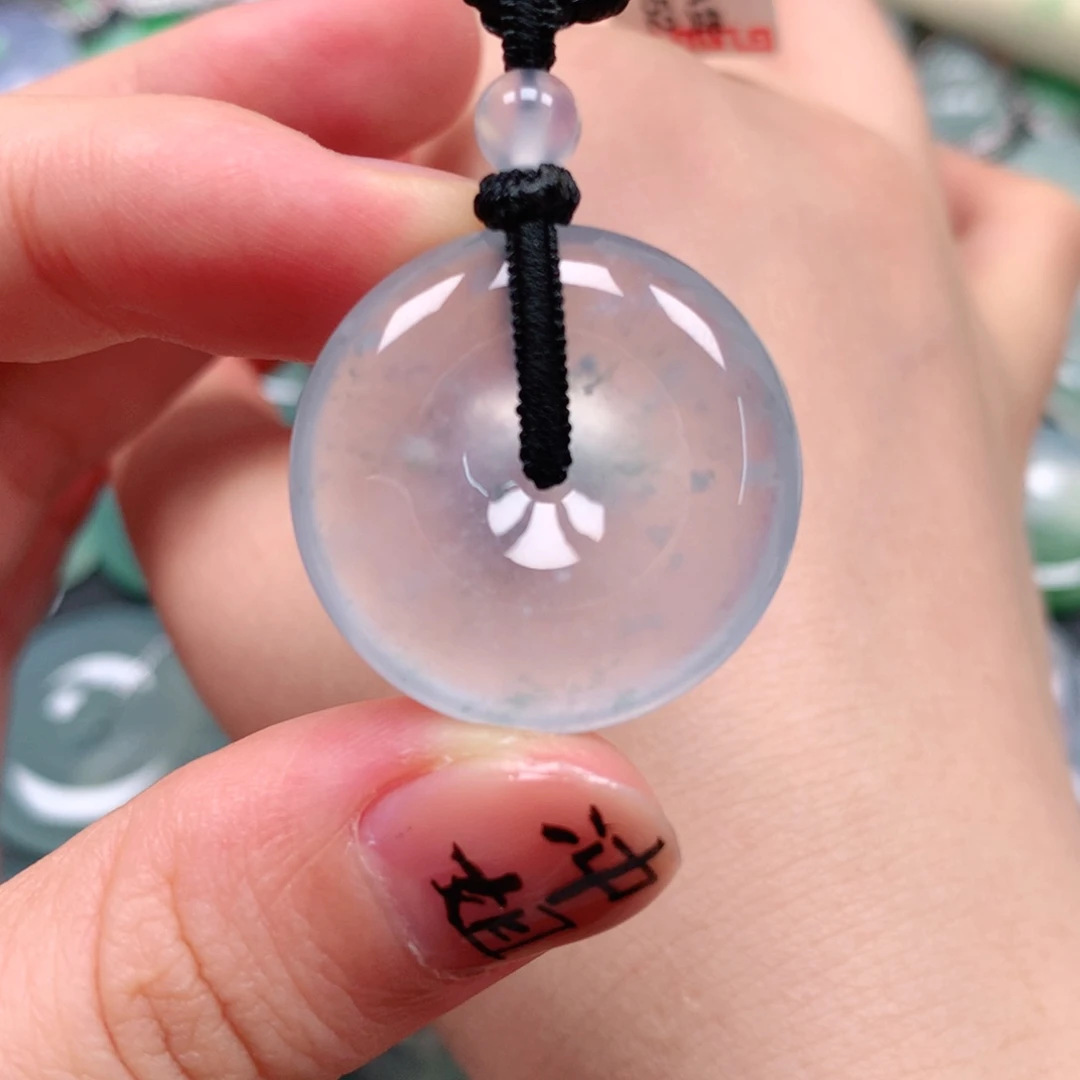 颈饰未镶嵌翡翠天然翡翠