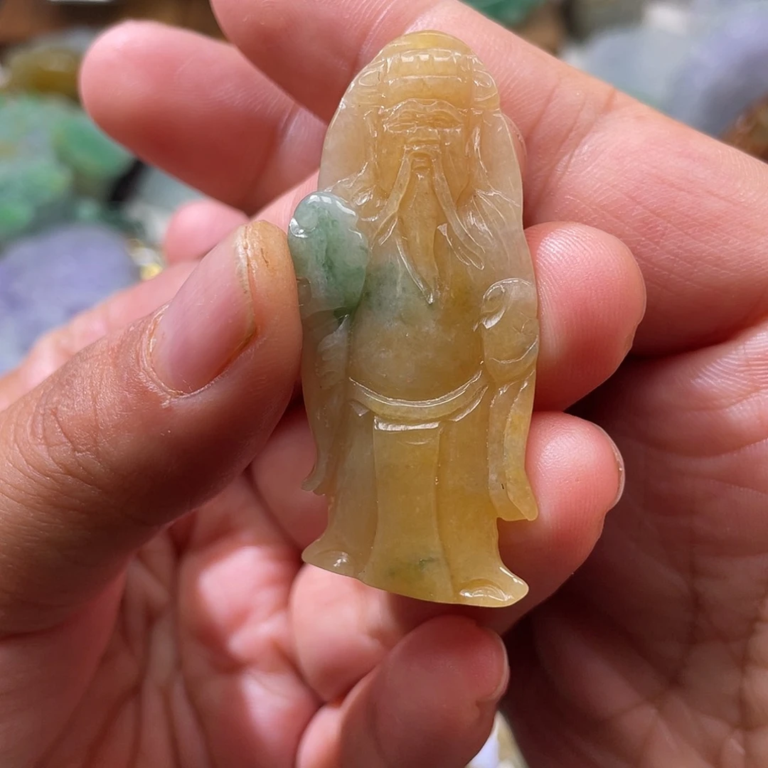 颈饰未镶嵌翡翠翡玉缘翡翠