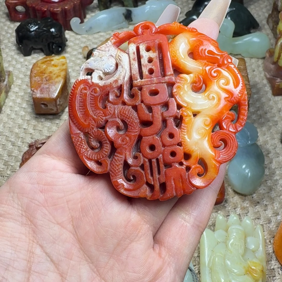吊坠白玉菩提挂件