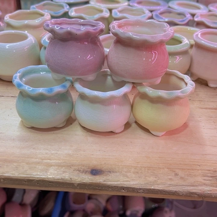 陶瓷花盆当场凑满12包邮