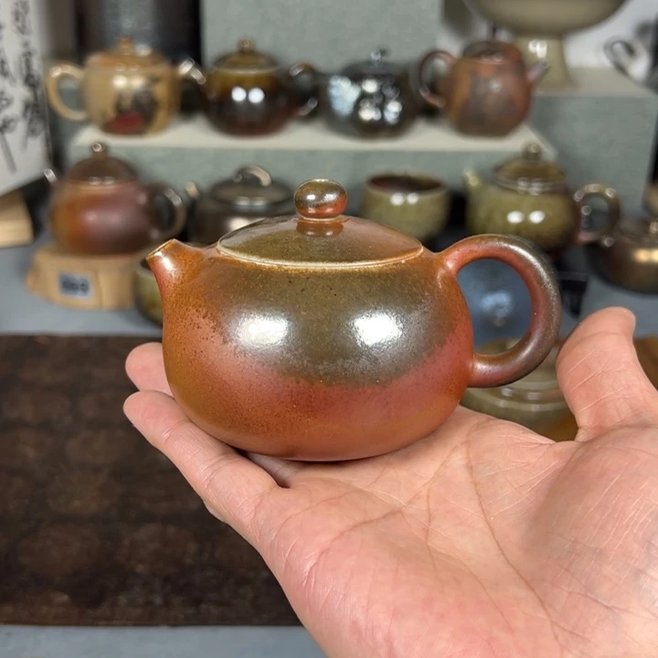 壶白泥裸烧细泥红润180cc