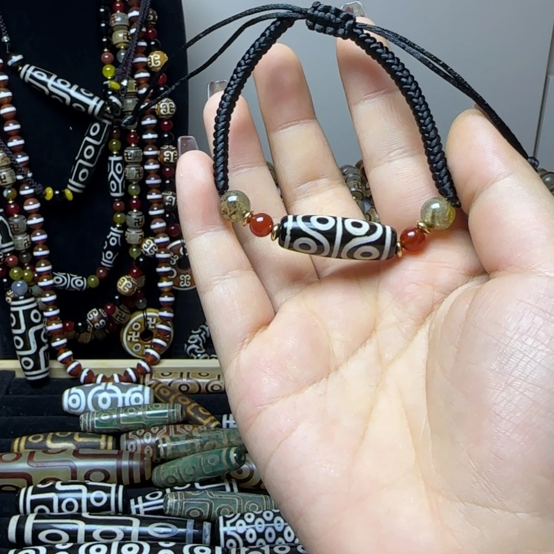 玛瑙/玉髓合金颈饰