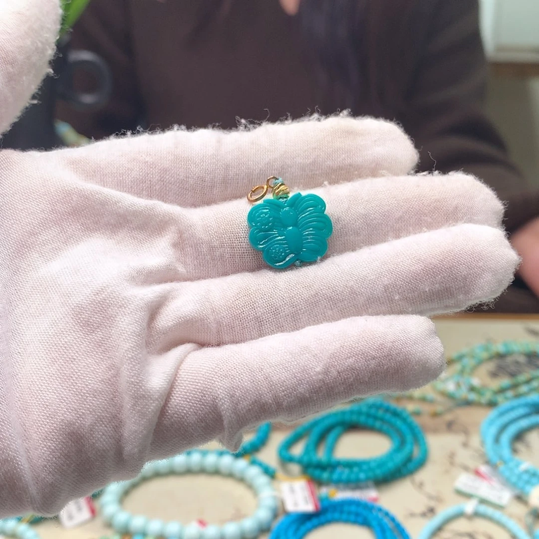 绿松石未镶嵌配饰