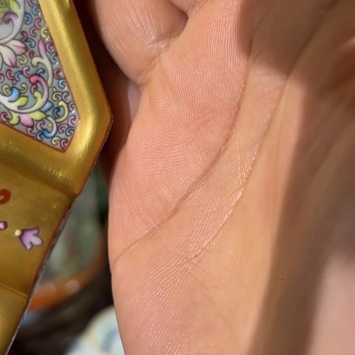 人***缘陶摆件手工手绘苗简单呗
