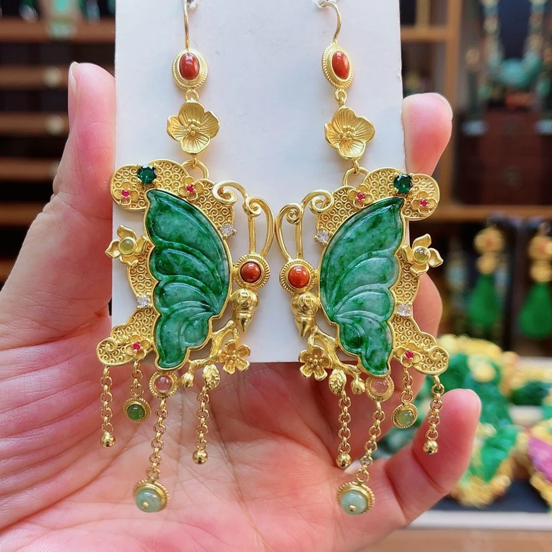 未镶嵌翡翠耳饰48小时鉴赏期