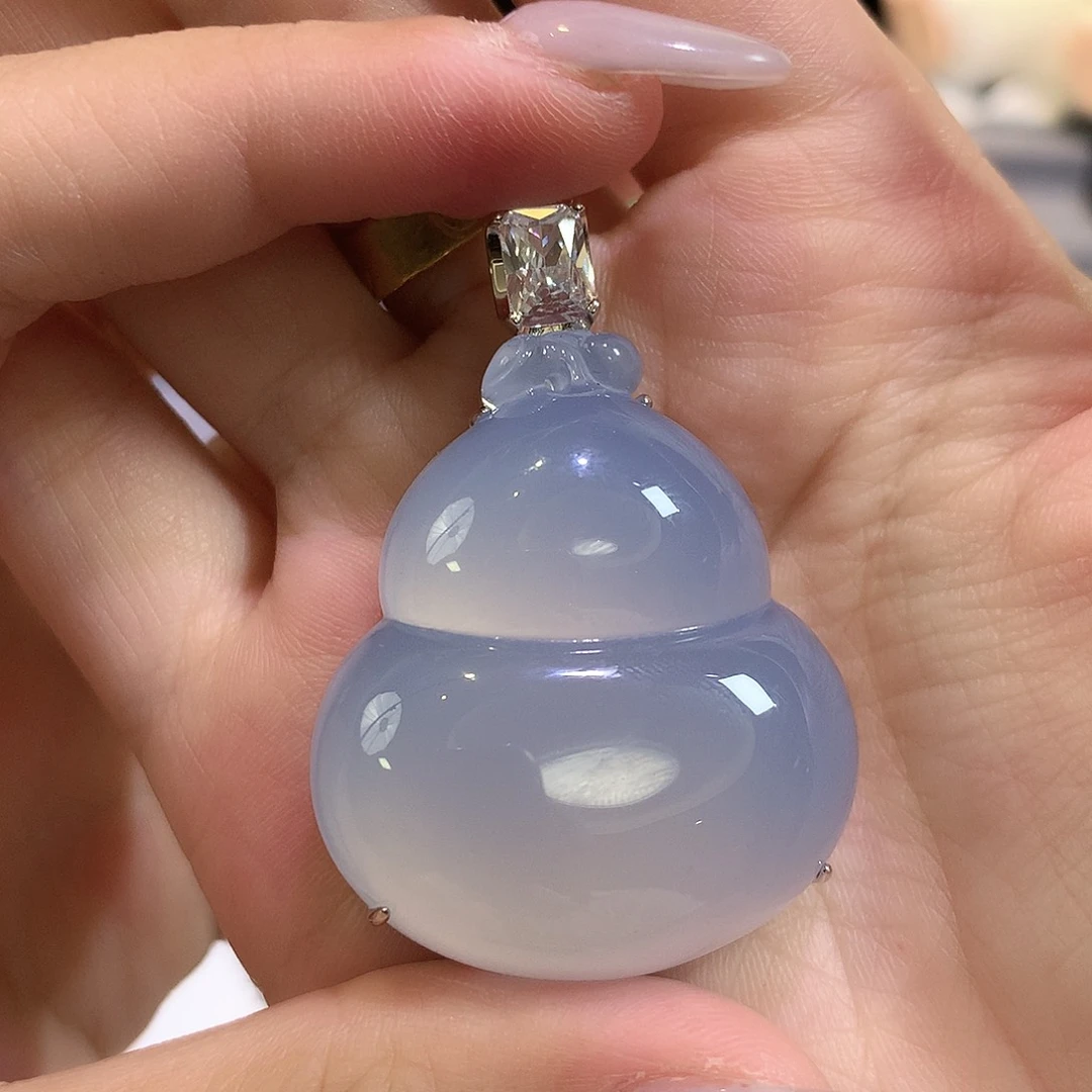玛瑙/玉髓颈饰银S925镶嵌?***?