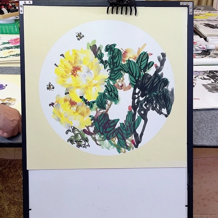 国画张圣敏先生纯手绘作品