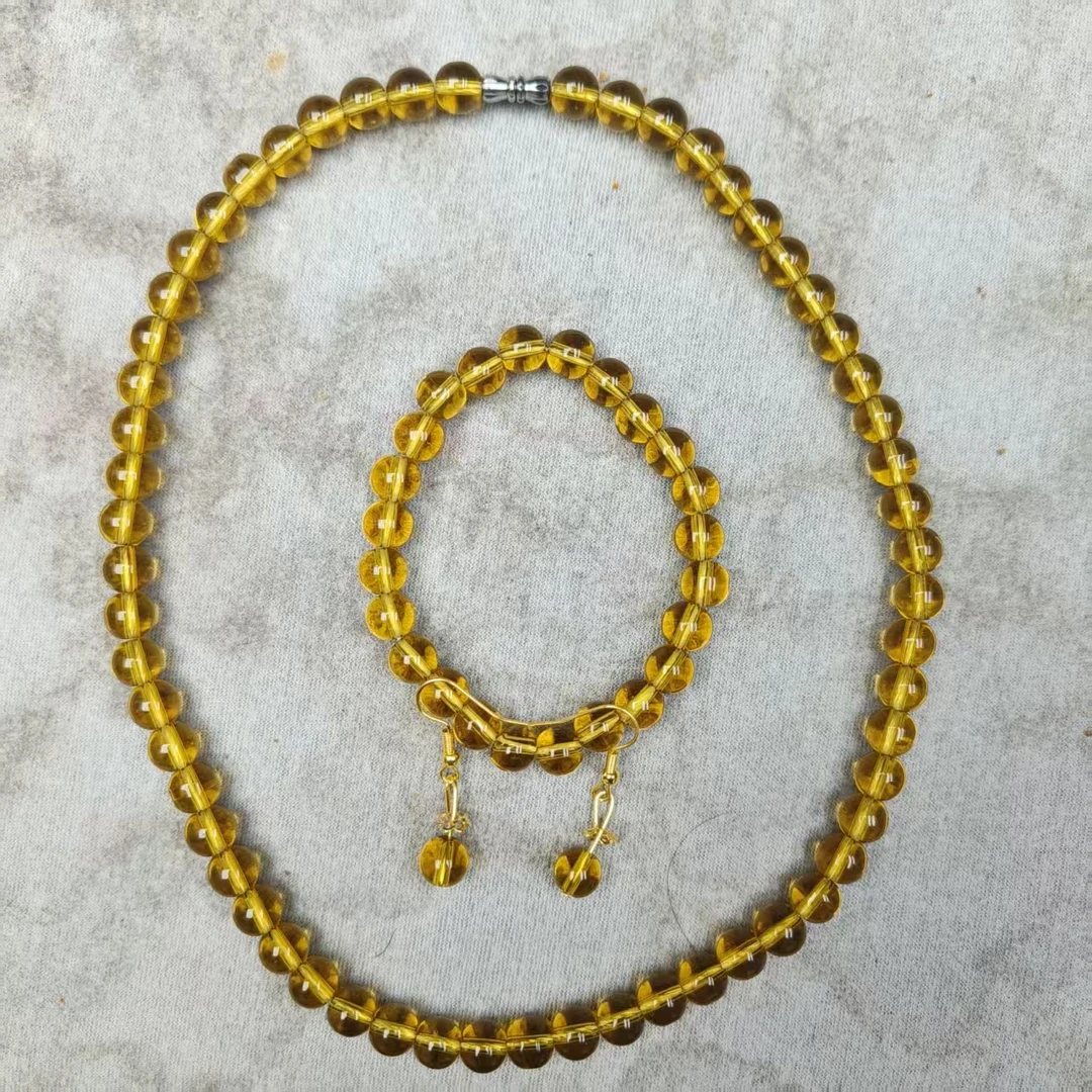 九宫玻陨项链套装XL1948