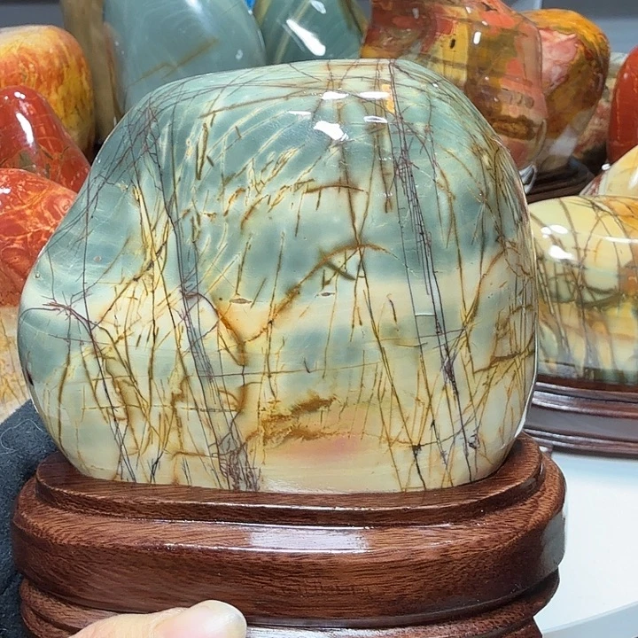 石材乳源彩石摆件