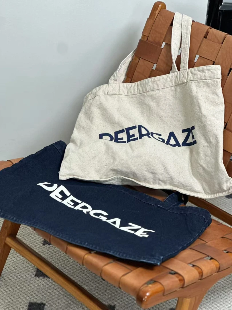 大禾自制:字母单肩韩版大布包简约休闲