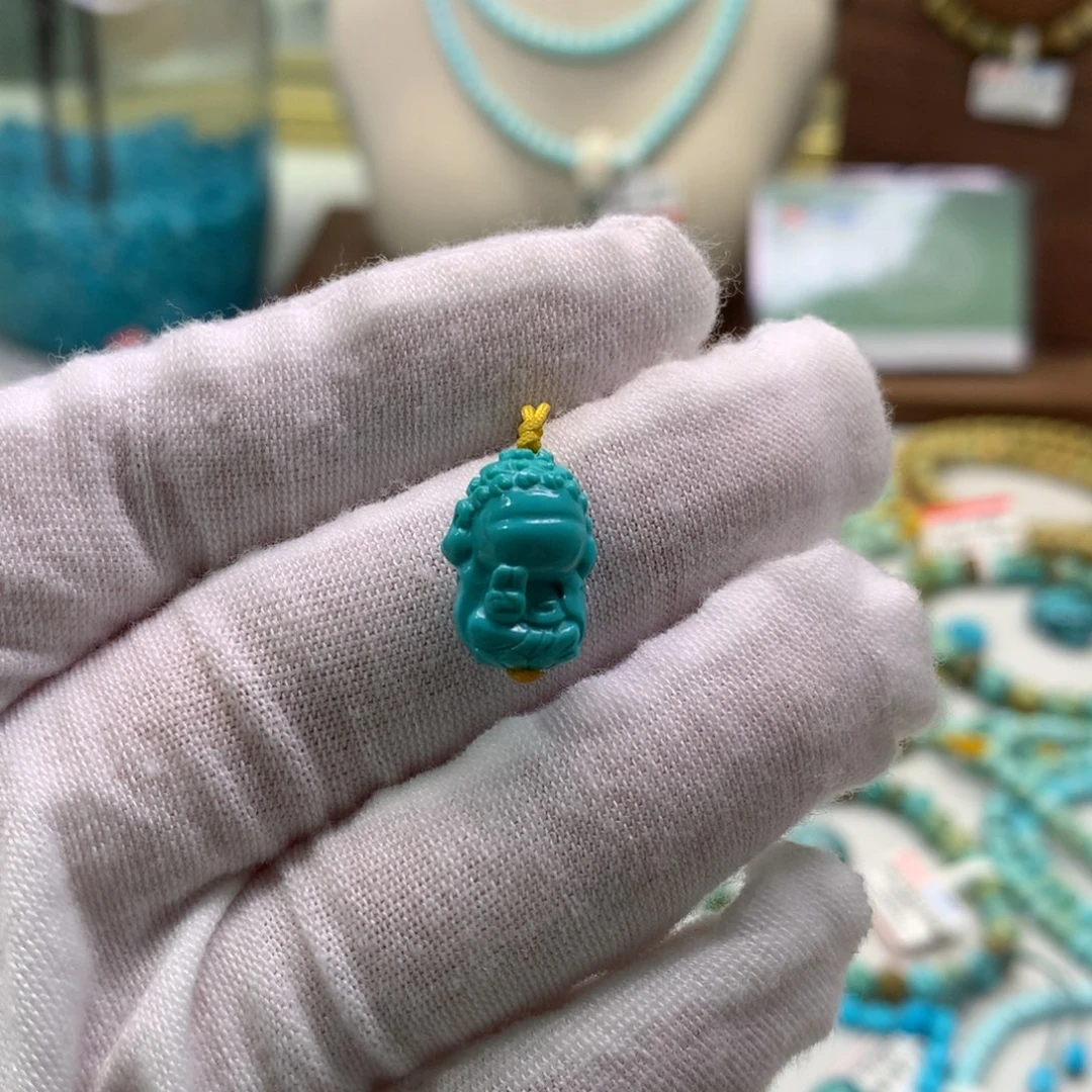 小***住绿松石未镶嵌配饰