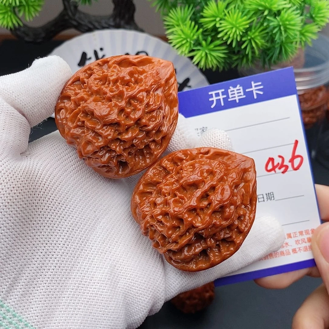 把件文玩核桃45官帽436