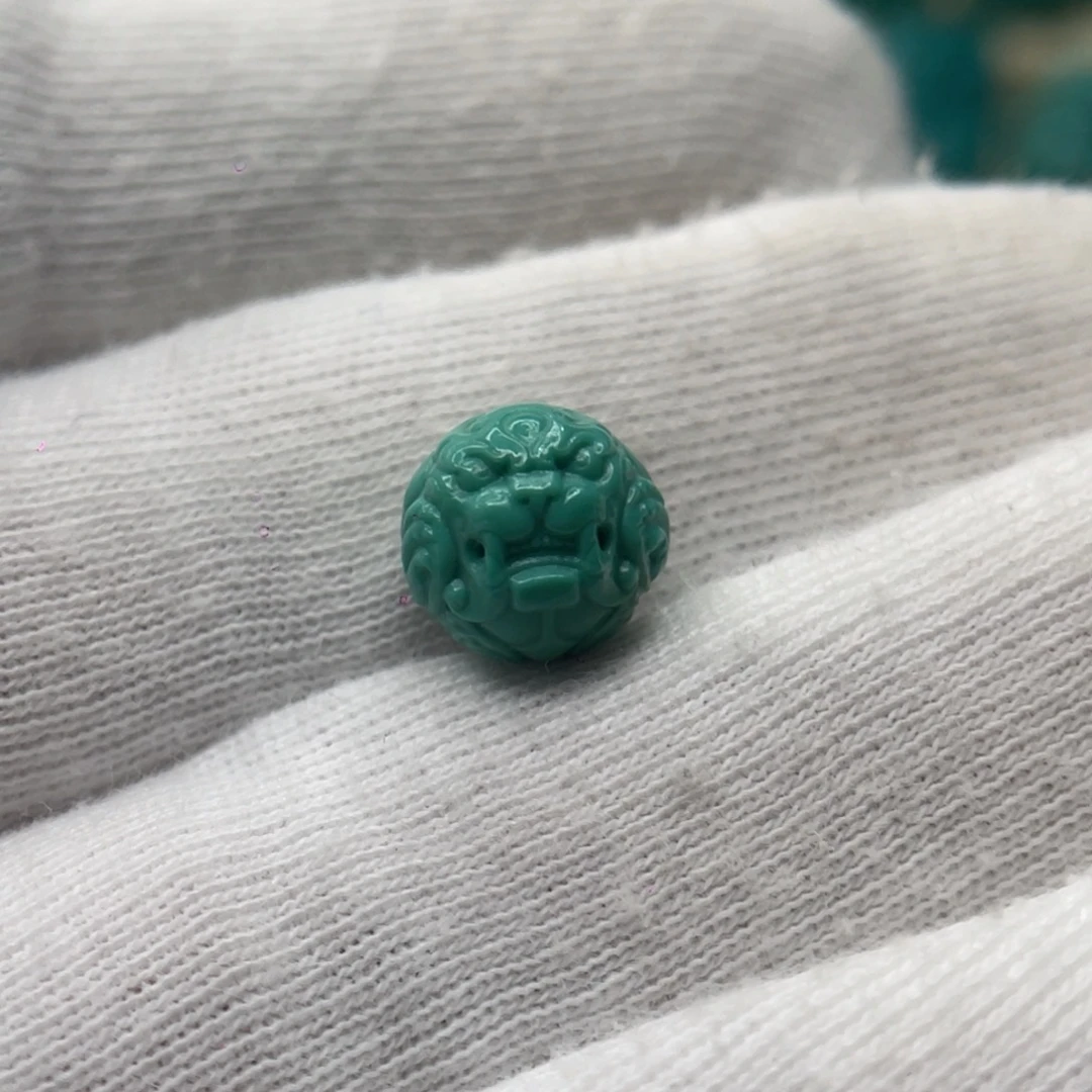 绿松石未镶嵌颈饰卡9.5