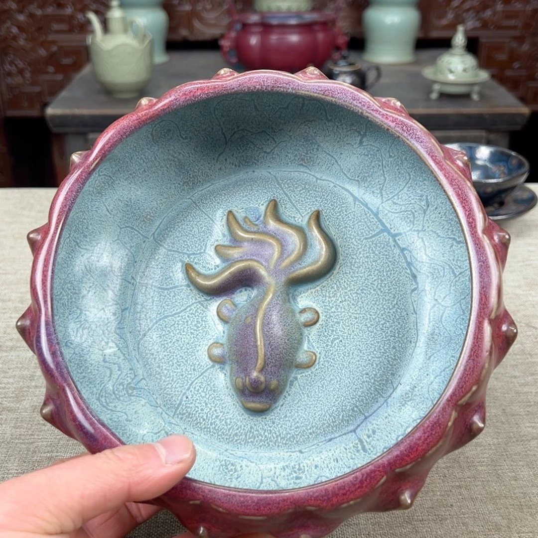 瓷片正能量陶瓷艺术品