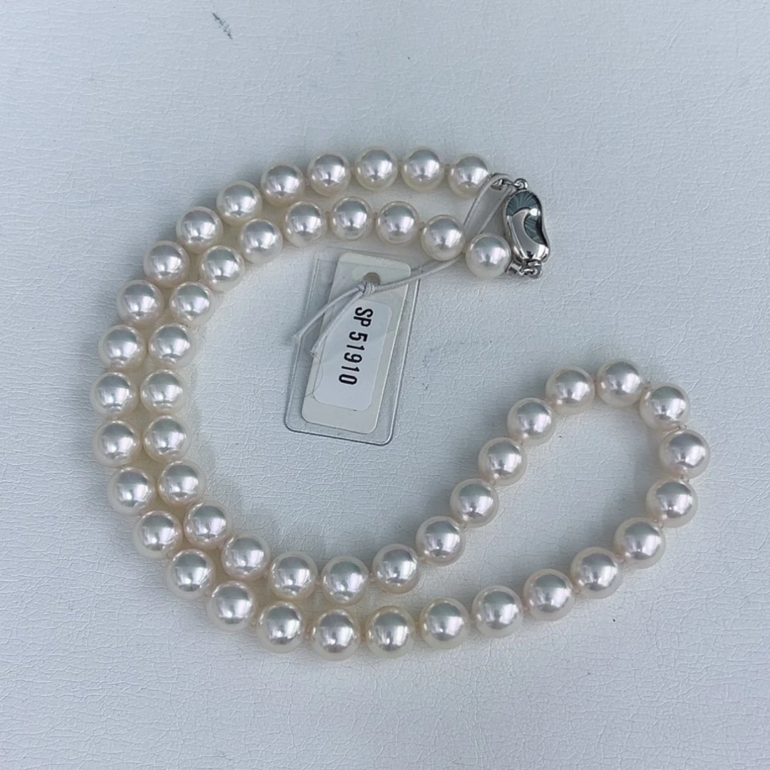 绒***哇未镶嵌颈饰海水珍珠Sp51910