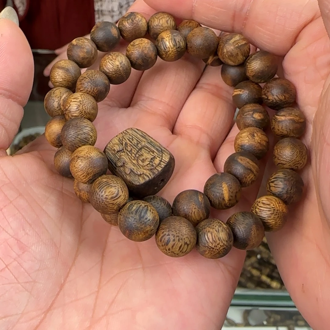 u***a沉香手串多样性发1条1.0圆珠张勺子高货定制款