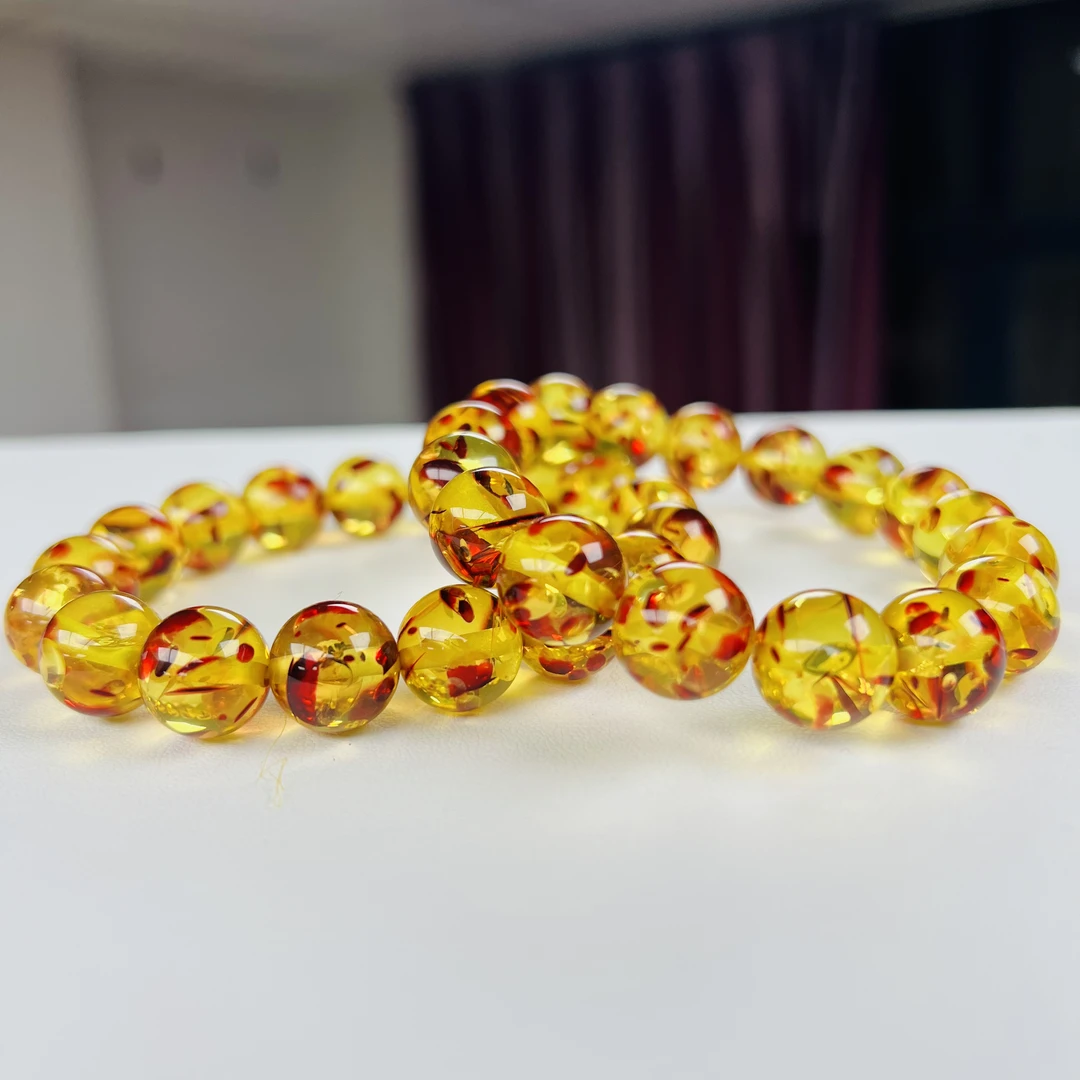 A142花花12mm单圈手串多样性发一