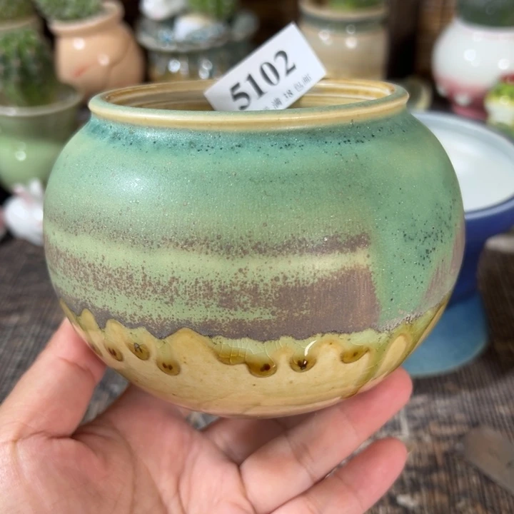 口8 手工花盆满30包邮