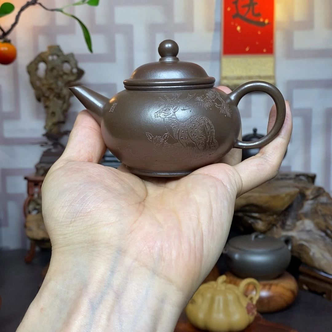 茶壶紫砂紫砂茶具还原烧水平