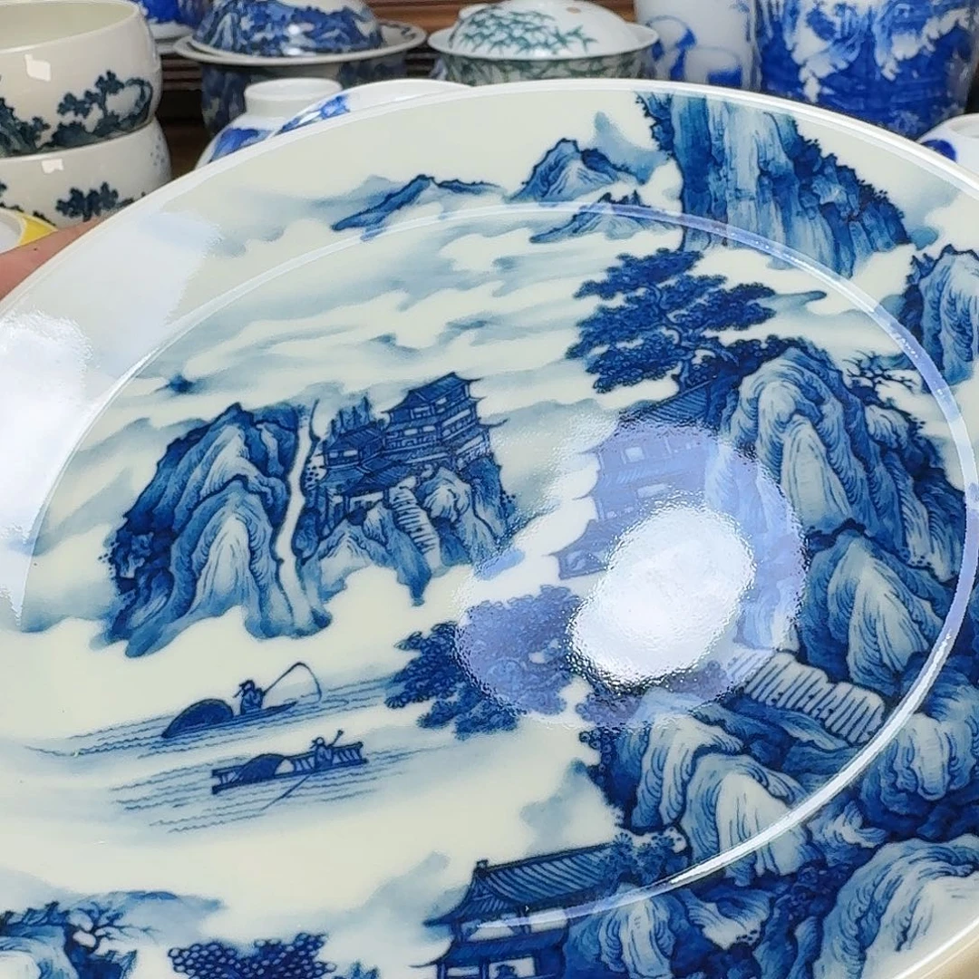 瓷片用****2现代景德镇陶瓷手绘茶具