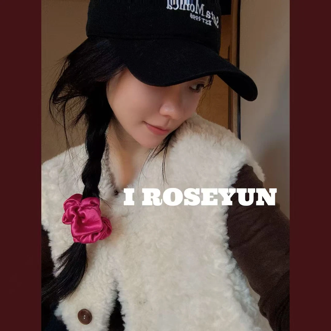 【Rose Yun】100%绵羊毛前口袋坎肩马甲外套    JY095024