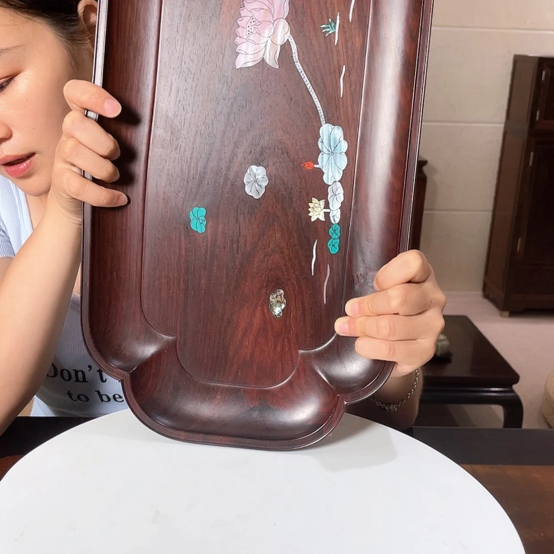 红酸枝木类端景台