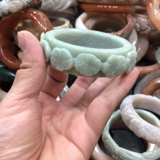 石英质玉手镯合金暖*