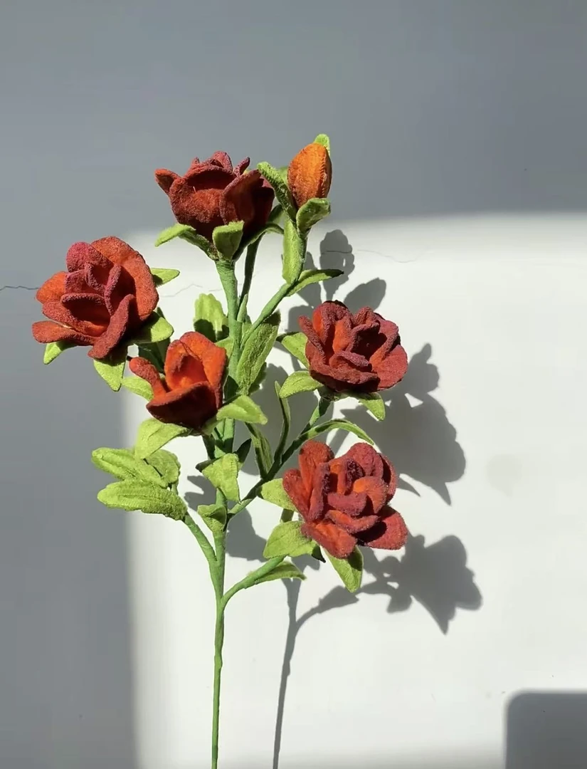 手工DIY扭扭棒玫瑰花全套编织花束材料包自制花母亲节生日礼物