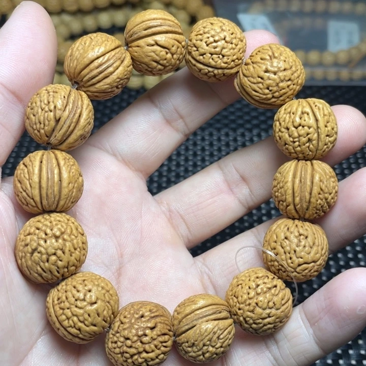 桃木文玩桃核手串