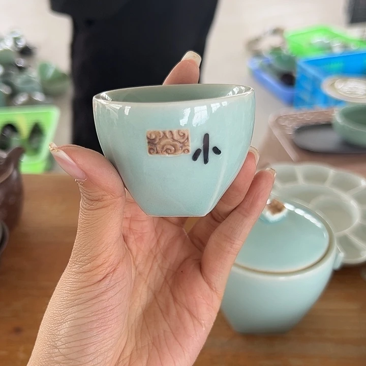 小米茶器龙泉青瓷