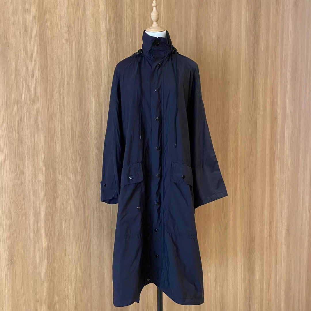99新 Balenciaga/巴黎世家 壹臻/黑色长款风衣外套34 /97672713