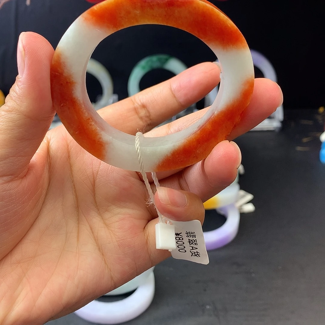 定制翡翠未镶嵌贵妃正圈