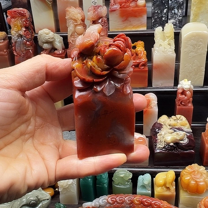 印石寿山石寿山石手工雕刻