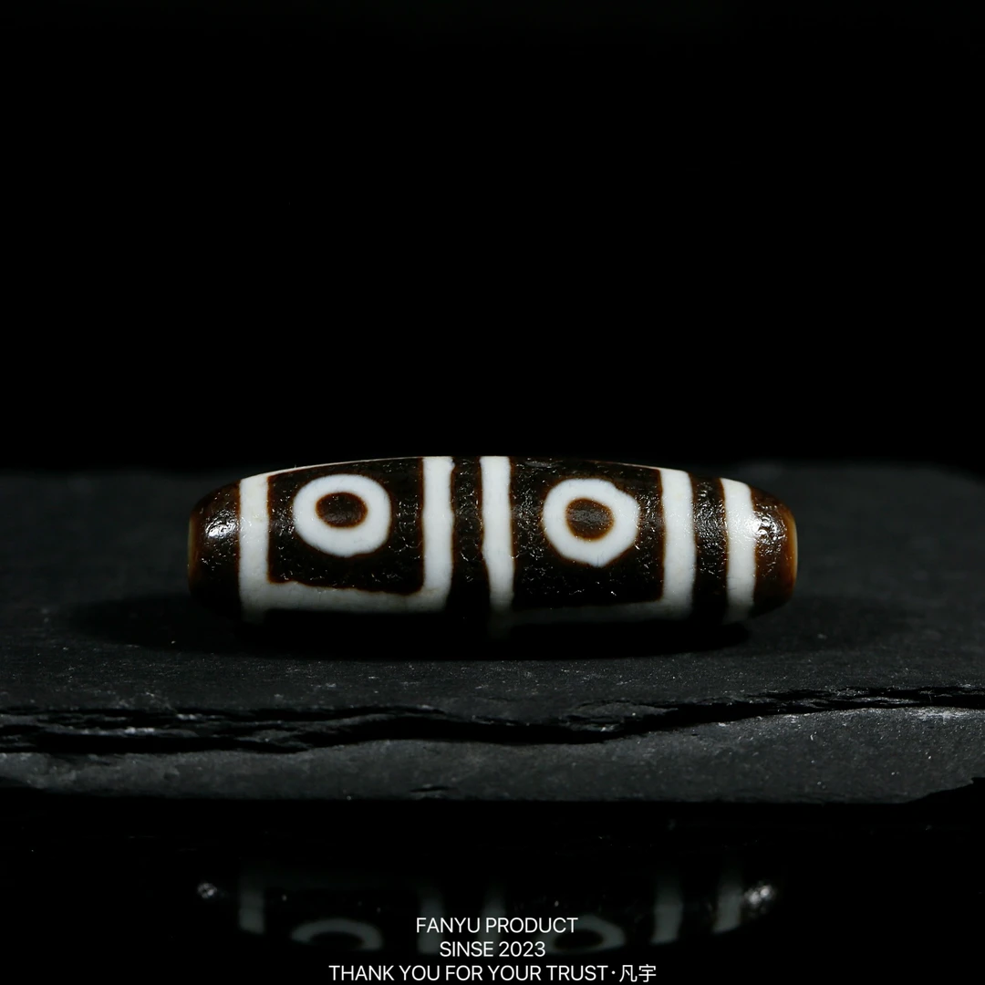 凡宇出品·鹏程一代台珠超顶地门四眼玛瑙锁骨链男女同款时尚轻奢