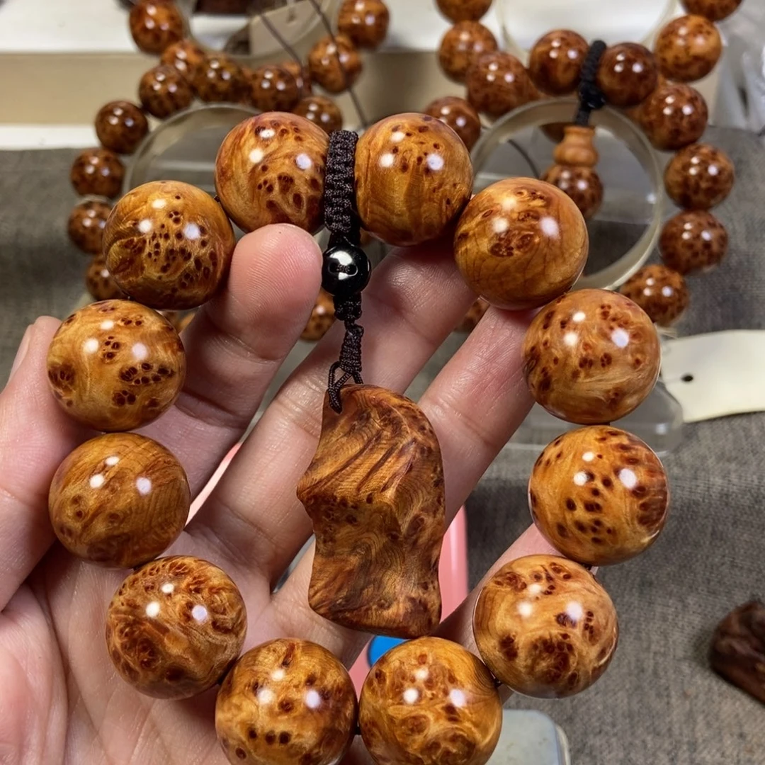 公***牛手串/手链柏木（崖柏）